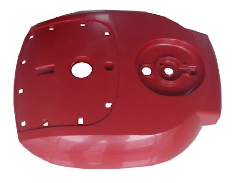 Red Plastic Housing for Small Appliances