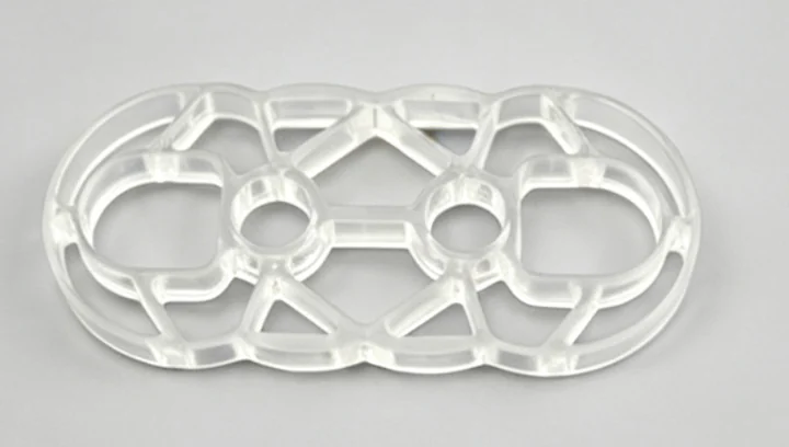 Transparent Plastic Connector Frame for Lighting