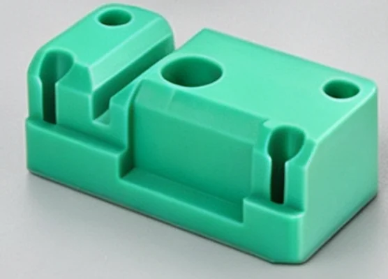 Green Polyurethane Locating Slide Block