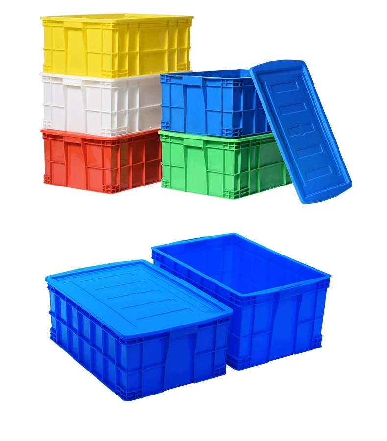 Plastic Tote Box with Lid