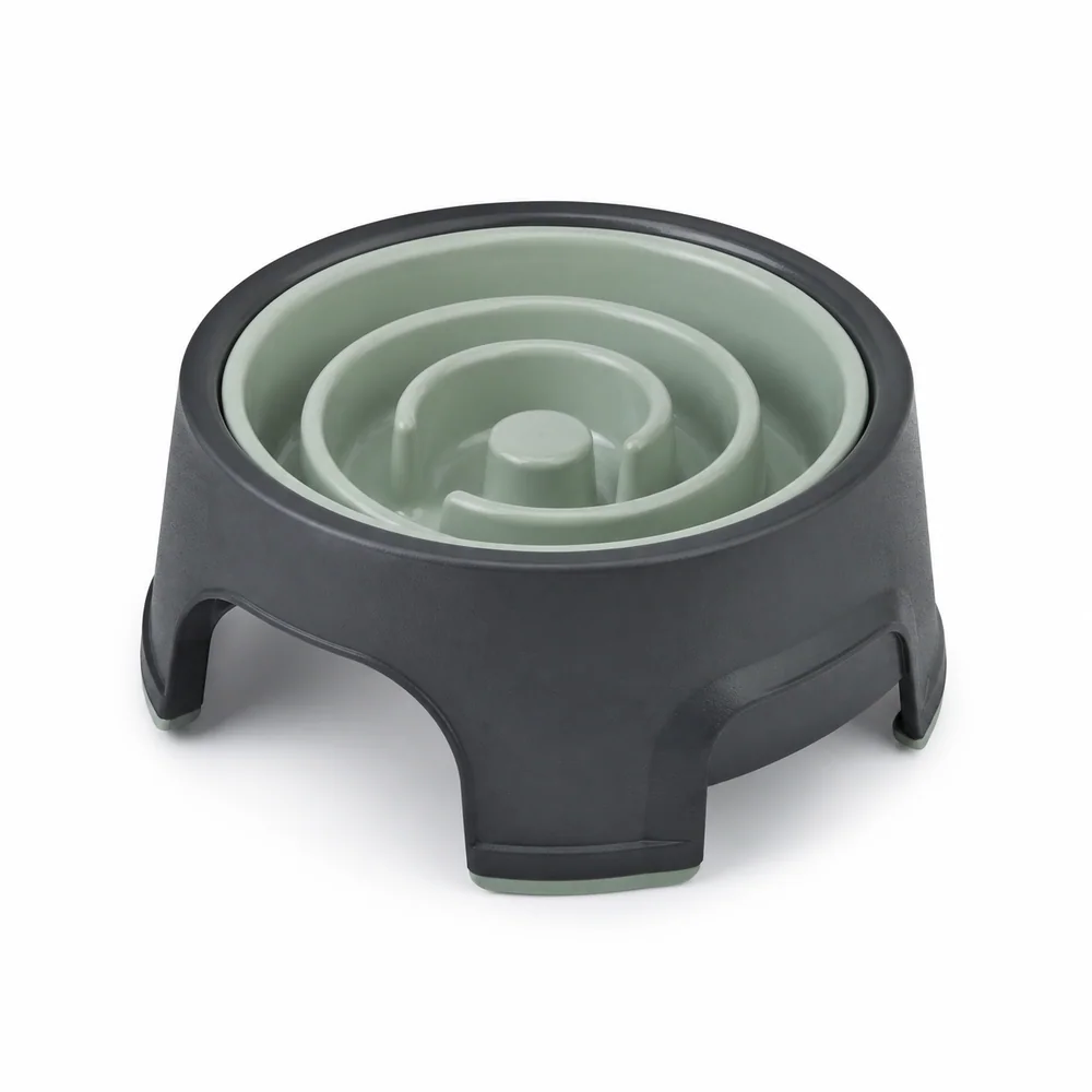 Slow-Feeder Pet Bowl