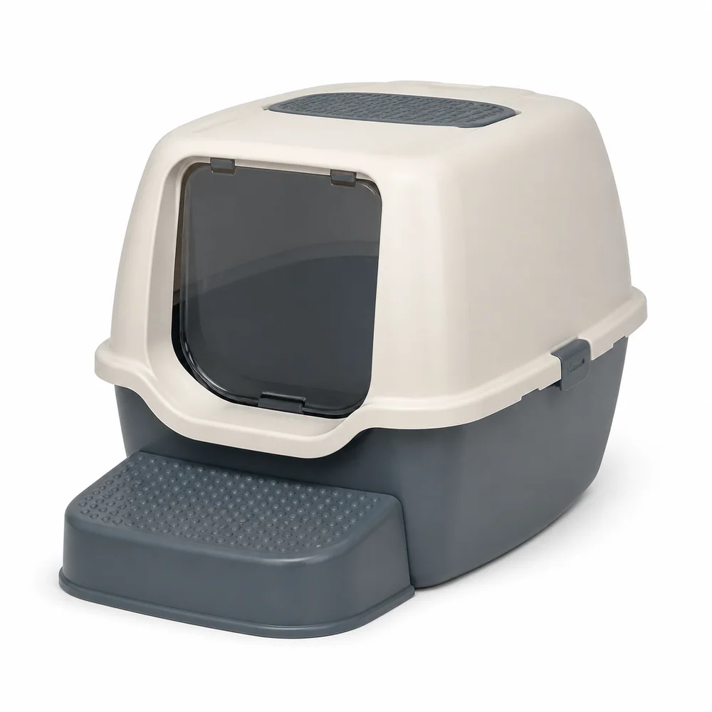 Cat Litter Tray with Step